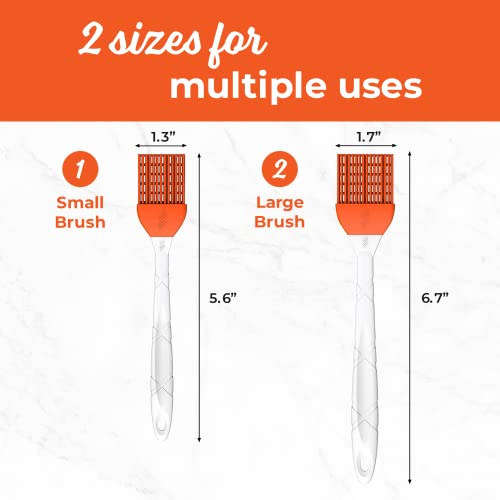 M KITCHEN WORLD Silicone Basting Brush Set M KITCHEN WORLD Silicone Basting Brush Set